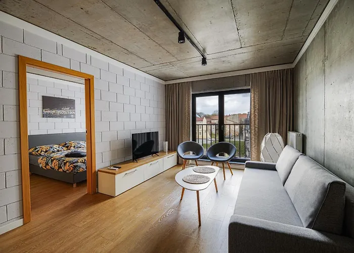 Loft Place Oswiecim - Air Conditioning, City Center, Self Check-In